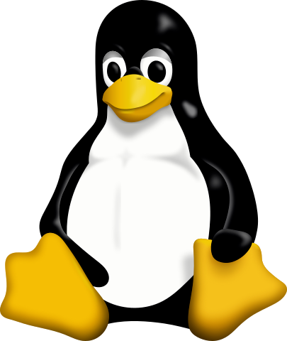 Small Linux Tux Mascot Icon